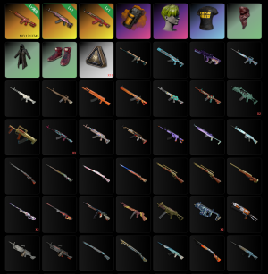 ⑩级朱雀M4✅火麒麟M762✅圣诞AK✅橙烟绿头丸子头✅PGC2022_绝地求生_全区_全服