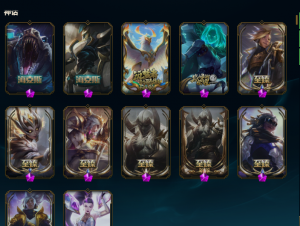 1000皮❤20至臻❤黑夜亚索❤神王诺手❤至高之拳_英雄联盟_联盟三区_裁决之地