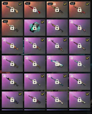 ④猪八戒②圣诞AK①弥诺陶洛斯AUG①无信号①恶魔猎手✨✴️悲喜柏林套✨马丁SUV✨冰雪女王套_绝地求生_全区_全服