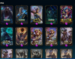 5000皮顶级⚡80至臻海克斯⚡商城奖池清空⚡全年限_英雄联盟_黑色玫瑰_黑色玫瑰