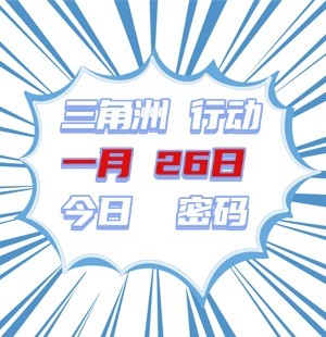 三角洲行动1月26日密码房今日密码