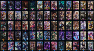 ██  全英雄 1200皮丨50神话丨可排位丨金卡莎丨神龙李青丨泳池女警丨玉剑男女刀丨大元素使拉克丝_英雄联盟_黑色玫瑰_黑色玫瑰